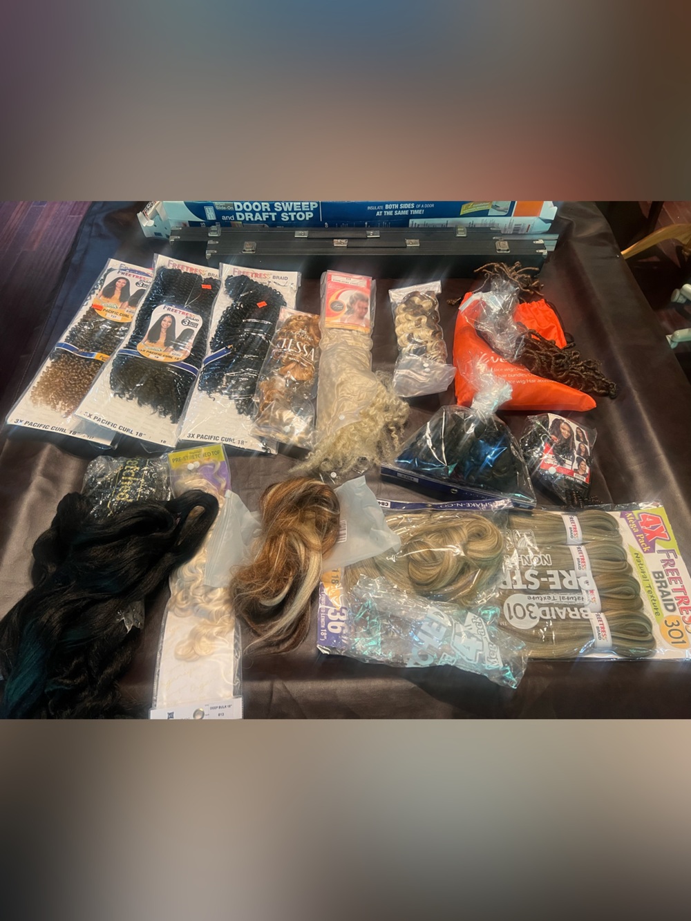 Variety Synthetic Braiding Hair - Unbranded